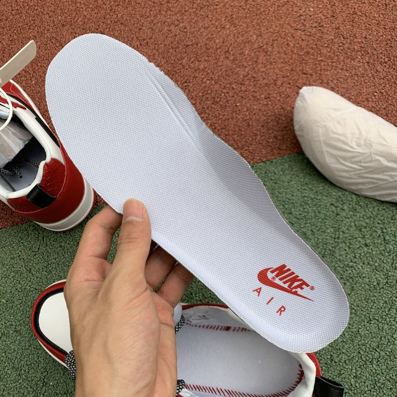 Nike Air Force 1 White Red 630939 201 Sneakers Men Women