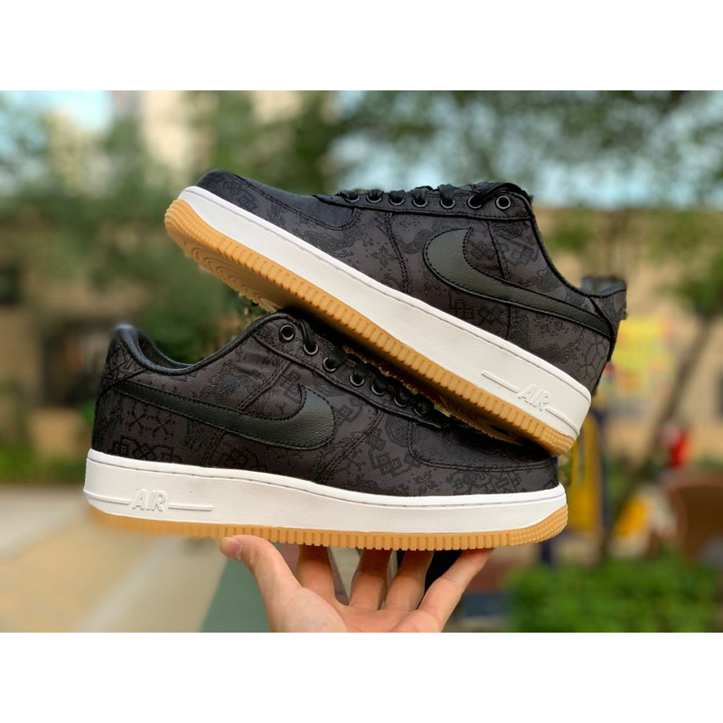 Nike Air Force 1 x Clot x Fragment Black Silk CZ3986 001 Sneakers men women