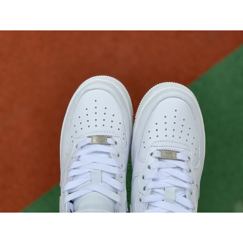 Nike Air Force 1 07 MID GS All White 366731 100Sneakers men women