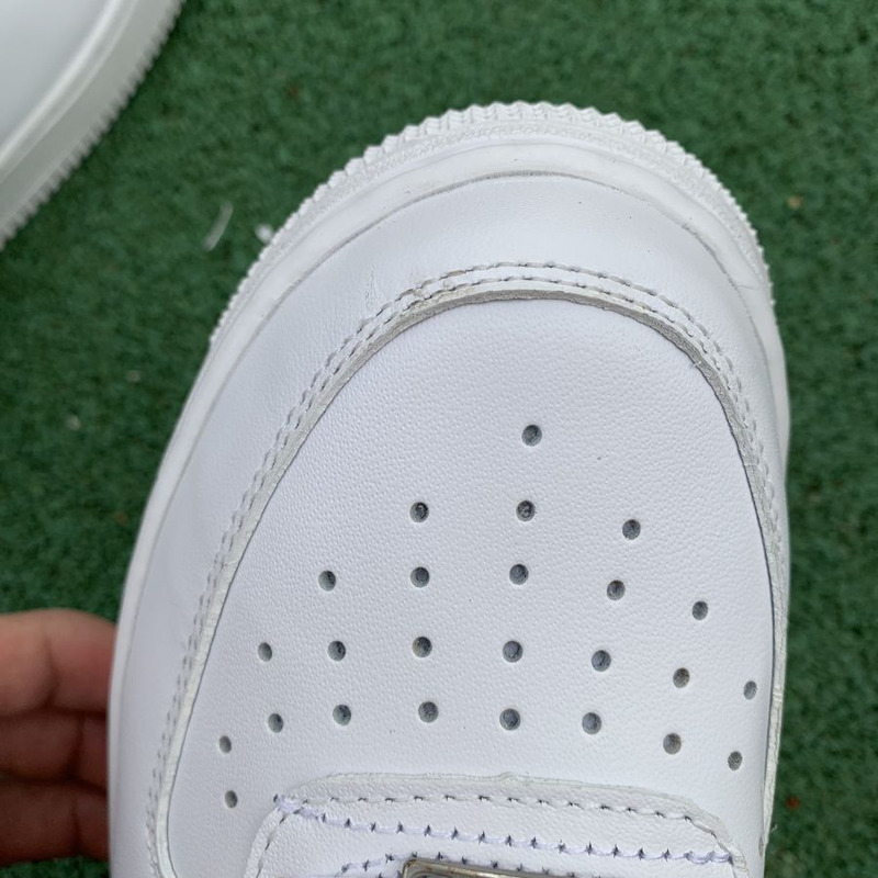Nike Air Force 1 07 MID GS All White 366731 100Sneakers men women