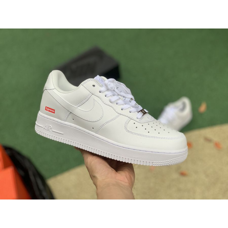 S*p*e x nike air force 1 pure white cu9225 100 sneakers men women