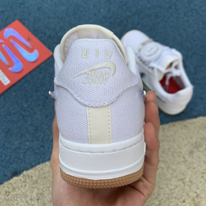 Travis Scott x Nike Air Force 1 AQ4211 100 Sneakers Women