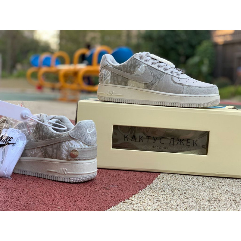 Travis Scott x Nike Air Force 1 Grey White CN2405 902 sneakers men women