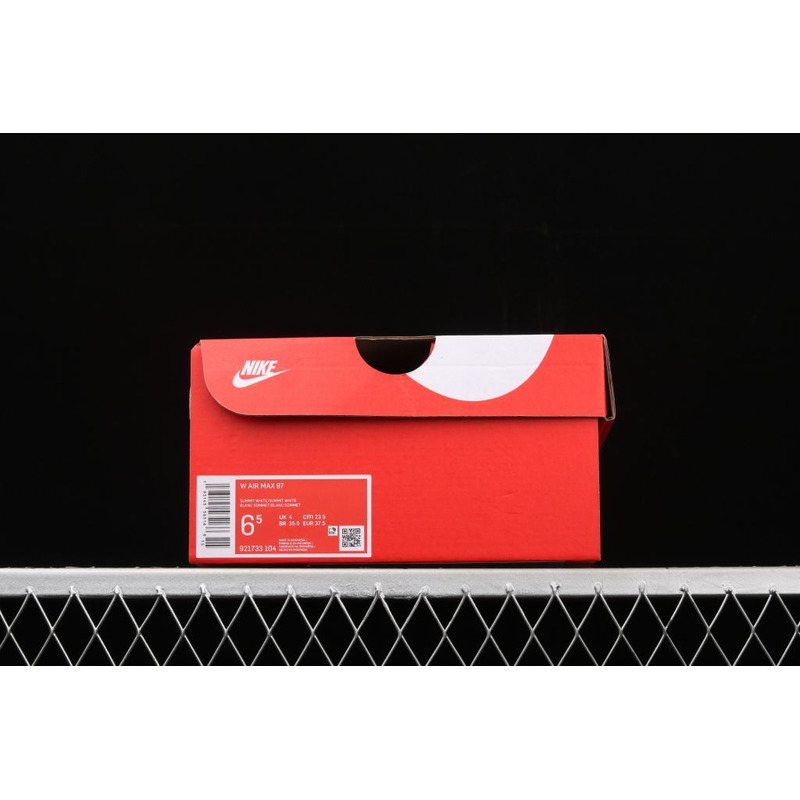 Nike Air Max 97 White Powder 3M Reflective Bullet Running Shoes 921733 104 Sneakers Women