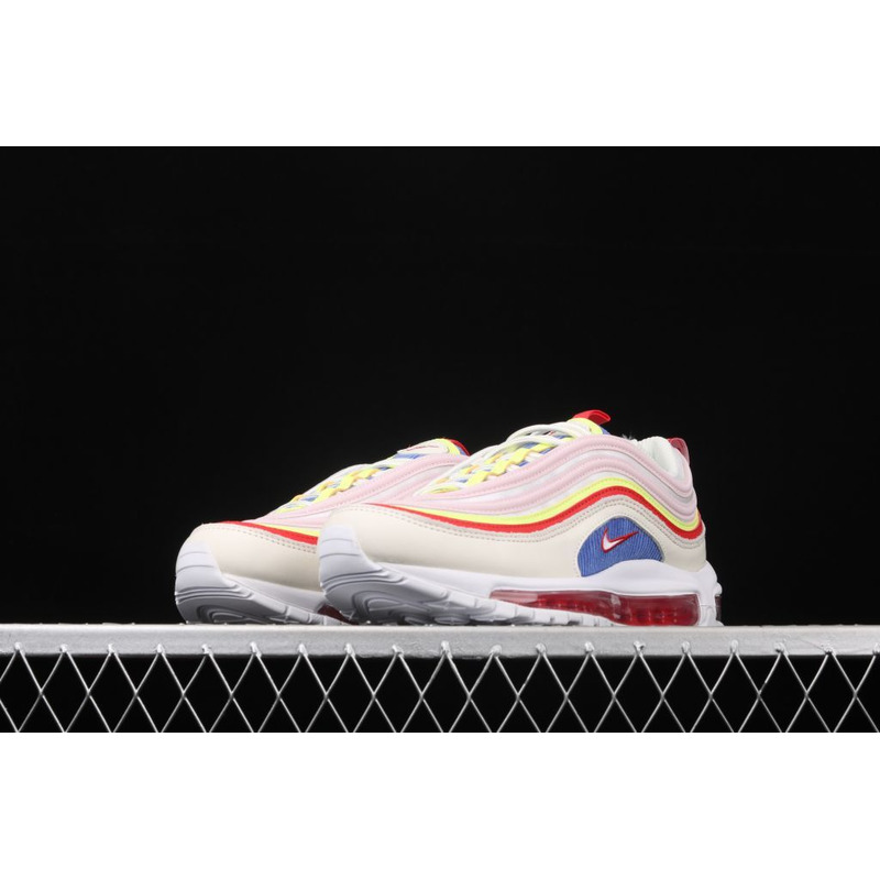 Nike Air Max 97 XL 3M Reflective White Blue Light Pink AQ4137 101 Sneakers Men Women
