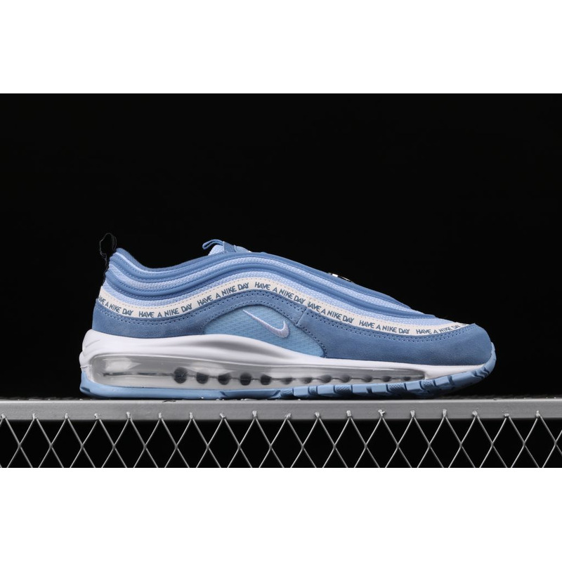 Nike Air Max 97 ND Lake Blue Suede BQ9130 400 Sneaker men