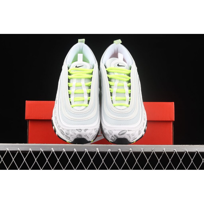 Nike Air Max 97 SE Logo Full Print 3M Reflective DH0006 100 Sneaker men women
