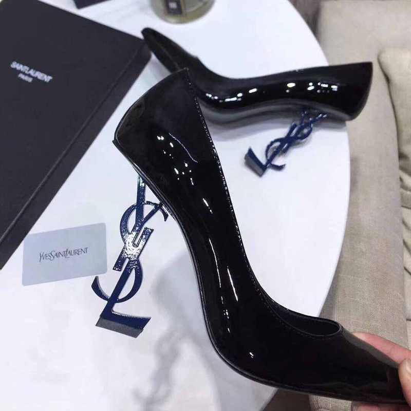 Saint Laurent YSL Black Heels